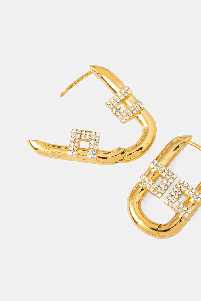 Elisabetta Franchi cercei OR20A52E2 aur SS25
