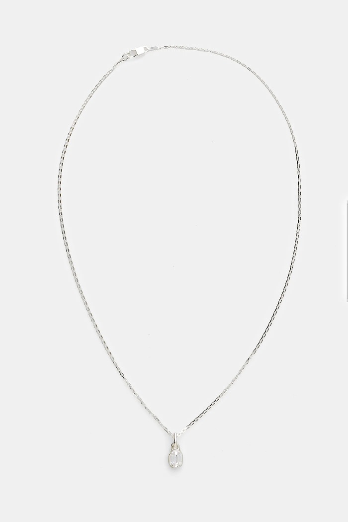 Серебряное колье HATTON LABS Hatton Pendant циркон серебрянный HL.W4.111.01A