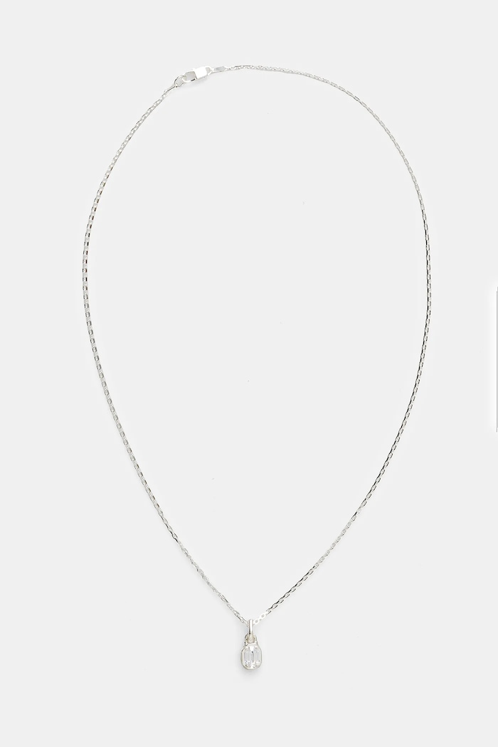Серебряное колье HATTON LABS Hatton Pendant циркон серебрянный HL.W4.111.01A
