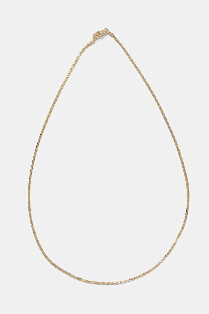 HATTON LABS collana placcata oro Mini Anchor Chain argento giallo HL.W4.386.GL