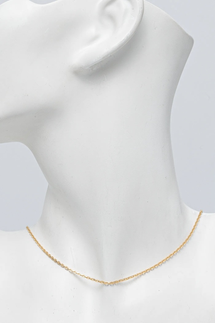 Accessori HATTON LABS collana placcata oro Mini Anchor Chain HL.W4.386.GL giallo