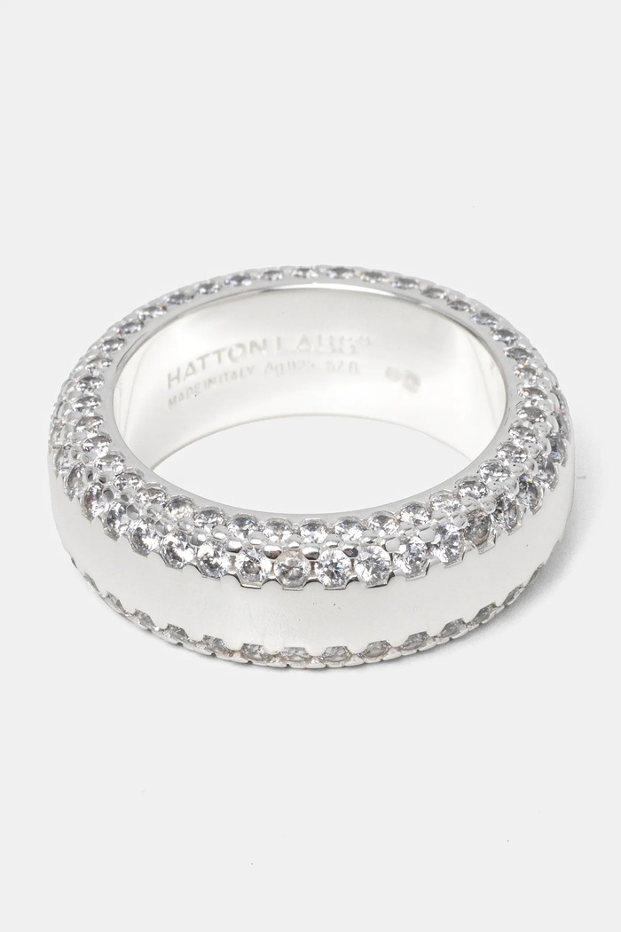 Srebrni prsten HATTON LABS Rumba Ring Gift Box srebrna HL.S5.292.01