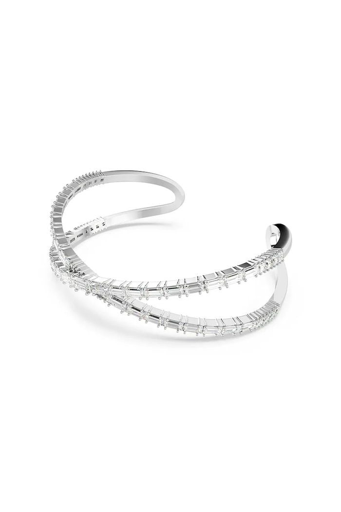 Swarovski Bratara HYPERBOLA 5677625 argintiu SS25