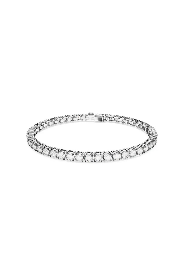 Swarovski bransoletka MATRIX kryształ Swarovskiego srebrny 5660917