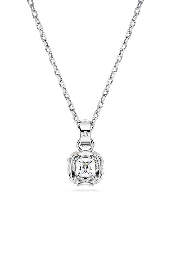 Swarovski colier BIRTHSTONE argintiu 5651704