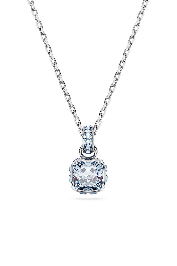Swarovski Colier BIRTHSTONE argintiu 5651794