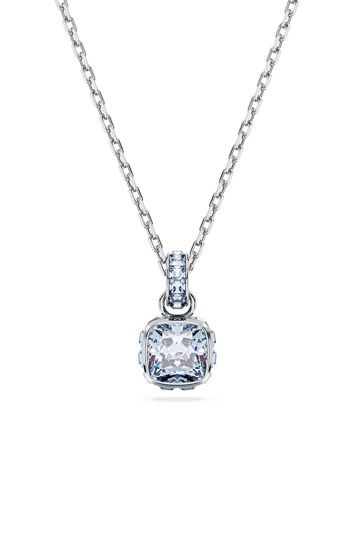 Swarovski Colier BIRTHSTONE argintiu 5651794