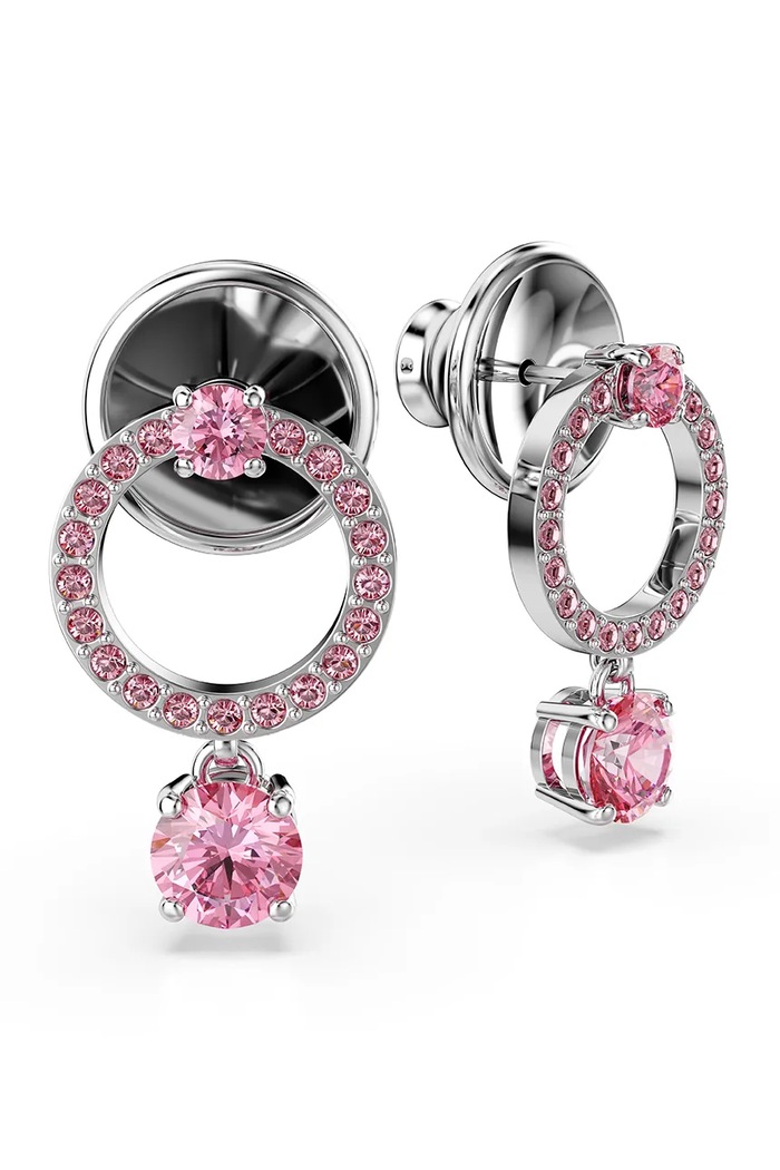 Accesorii Swarovski cercei 5723565 roz