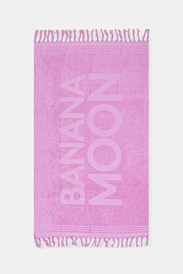 Banana Moon ręcznik bawełniany Towely 100 x 180 cm różowy POPSY.TOWELY
