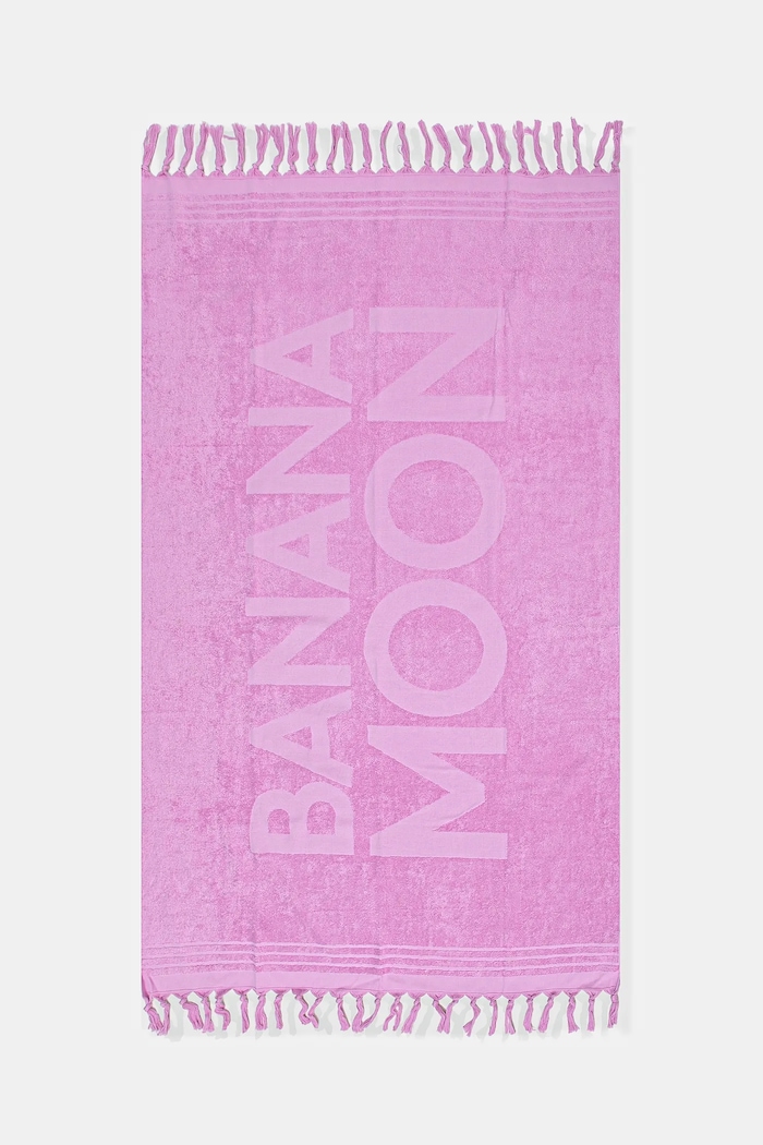 Banana Moon ręcznik bawełniany Towely 100 x 180 cm różowy POPSY.TOWELY
