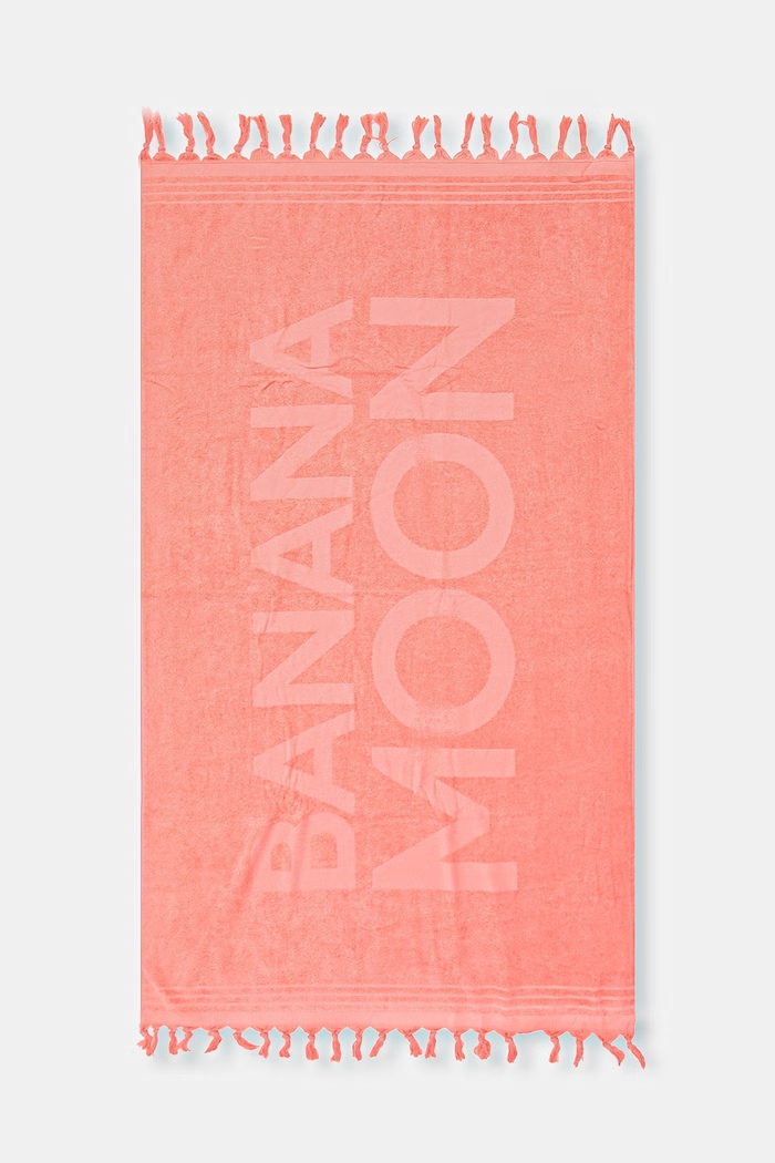 Banana Moon ręcznik bawełniany Towely 100 x 180 cm pomarańczowy POPSY.TOWELY