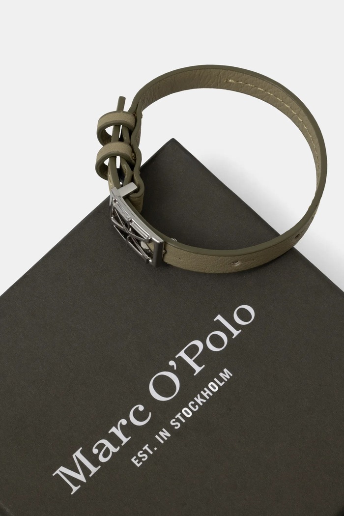 Akcesoria Marc O'Polo bransoletka skórzana 50219901001110 zielony