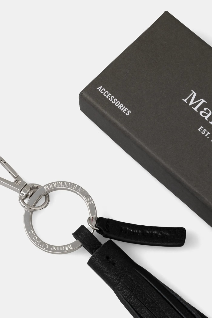 Accesorii Marc O'Polo breloc de piele 50219906501110 negru