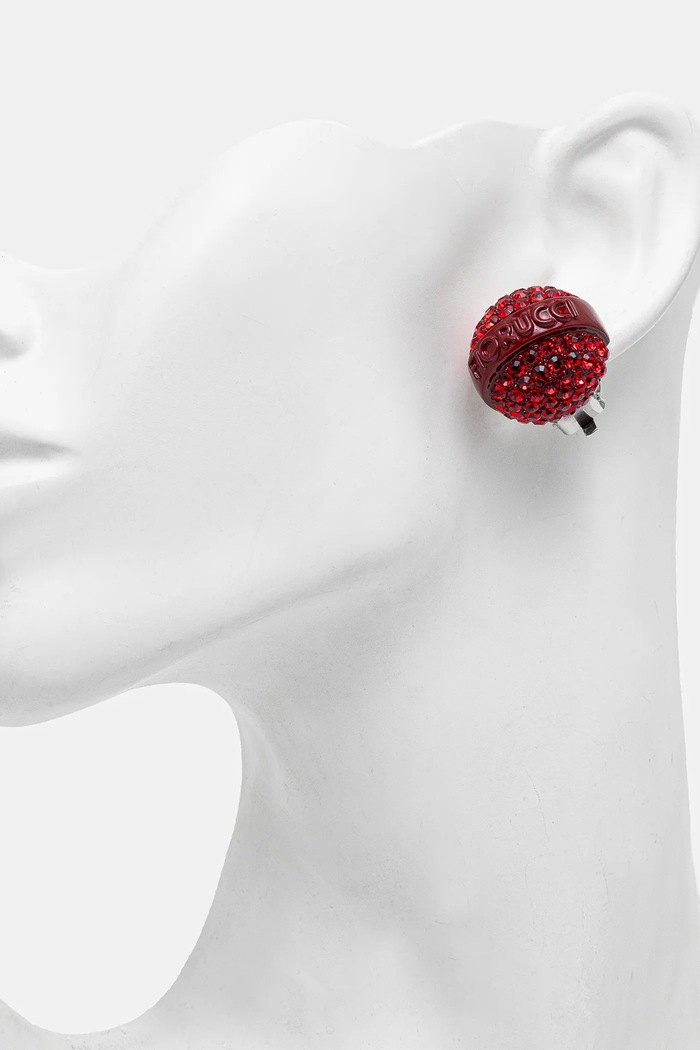 Kiegészítők Fiorucci klipsz fülbevaló Mini Crystal Lollipop U01FMAJE145MT04RD01 piros
