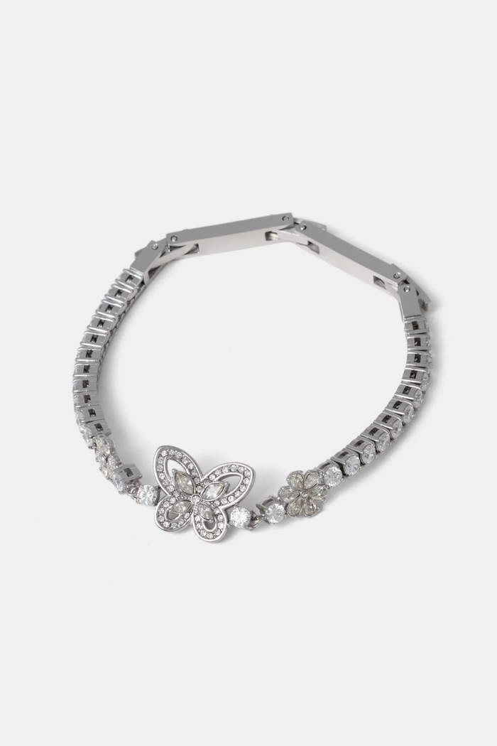 Guess bransoletka LILY cyrkonia srebrny JUBB05.119JW