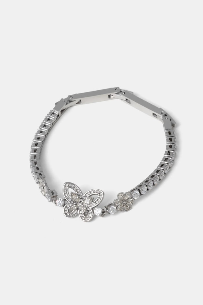 Guess bransoletka LILY cyrkonia srebrny JUBB05.119JW