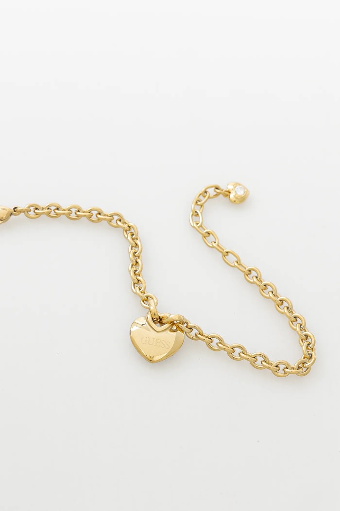 Βραχιόλι Guess CRAZY IN LOVE JUBB05.214JW χρυσαφί AA00