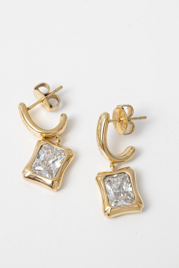 Guess kolczyki BAMBOO JUBE05.172JW złoty SS25