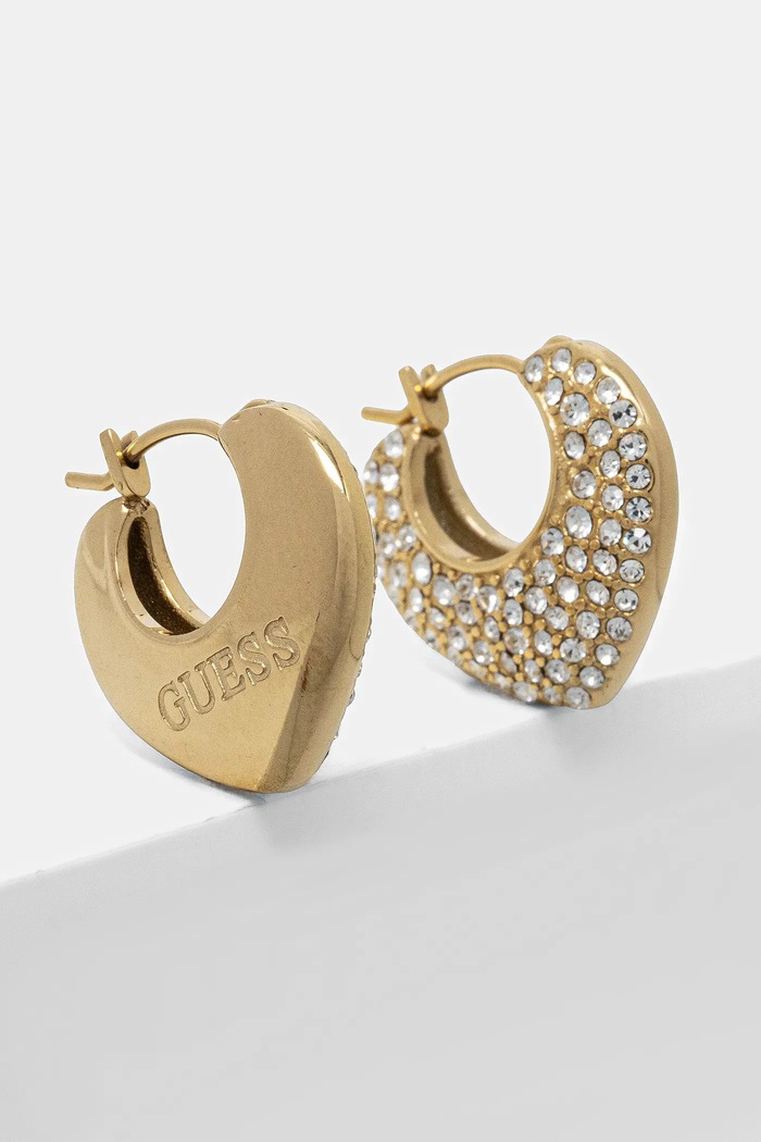 Guess fülbevaló CRAZY IN LOVE Gift Box arany JUBE05.207JW
