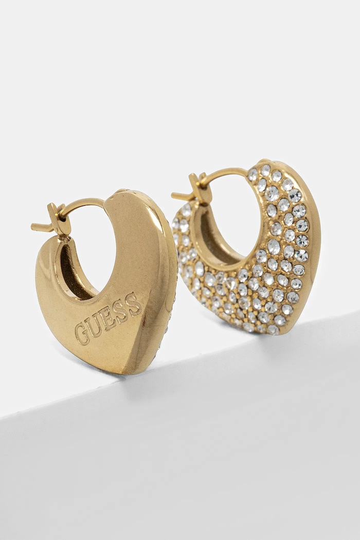 Guess fülbevaló CRAZY IN LOVE Gift Box arany JUBE05.207JW