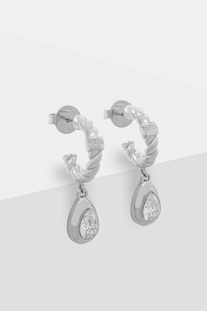 Náušnice Guess 4G LIGHT ostatné strieborná JUBE05.243JW