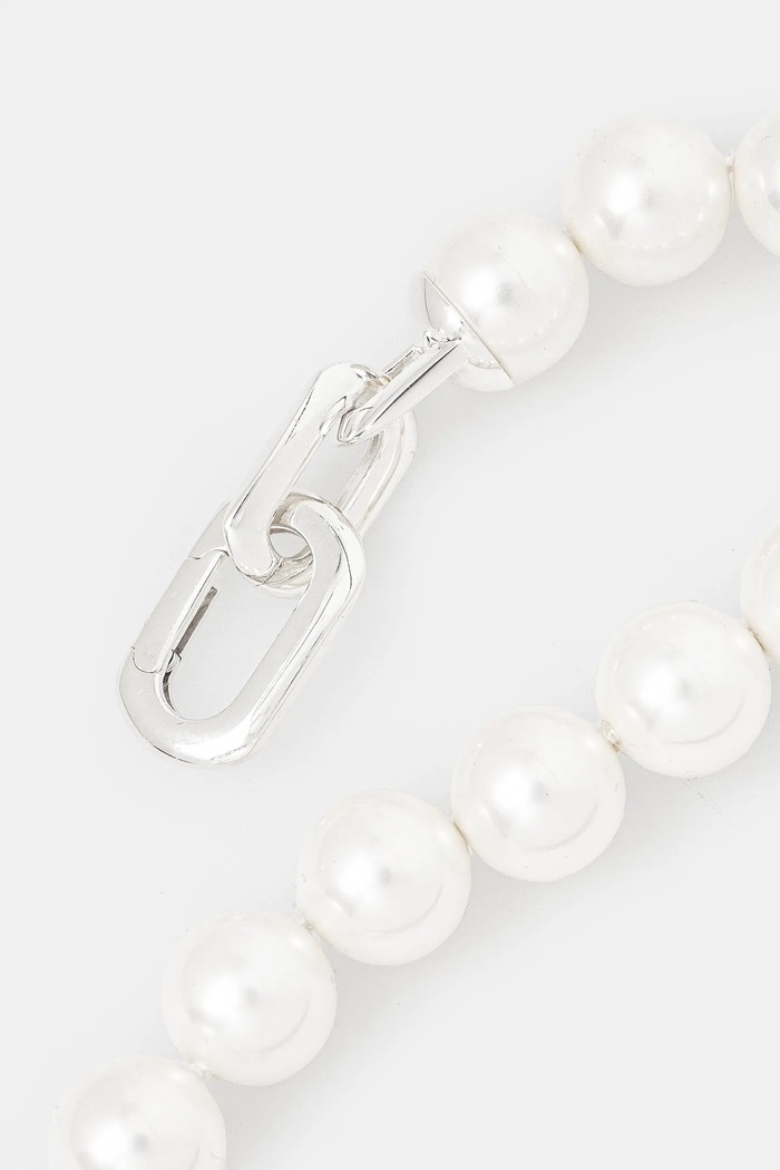 Срібний браслет AMBUSH Pearl Padlock Bracelet 12115260 срібний SS25