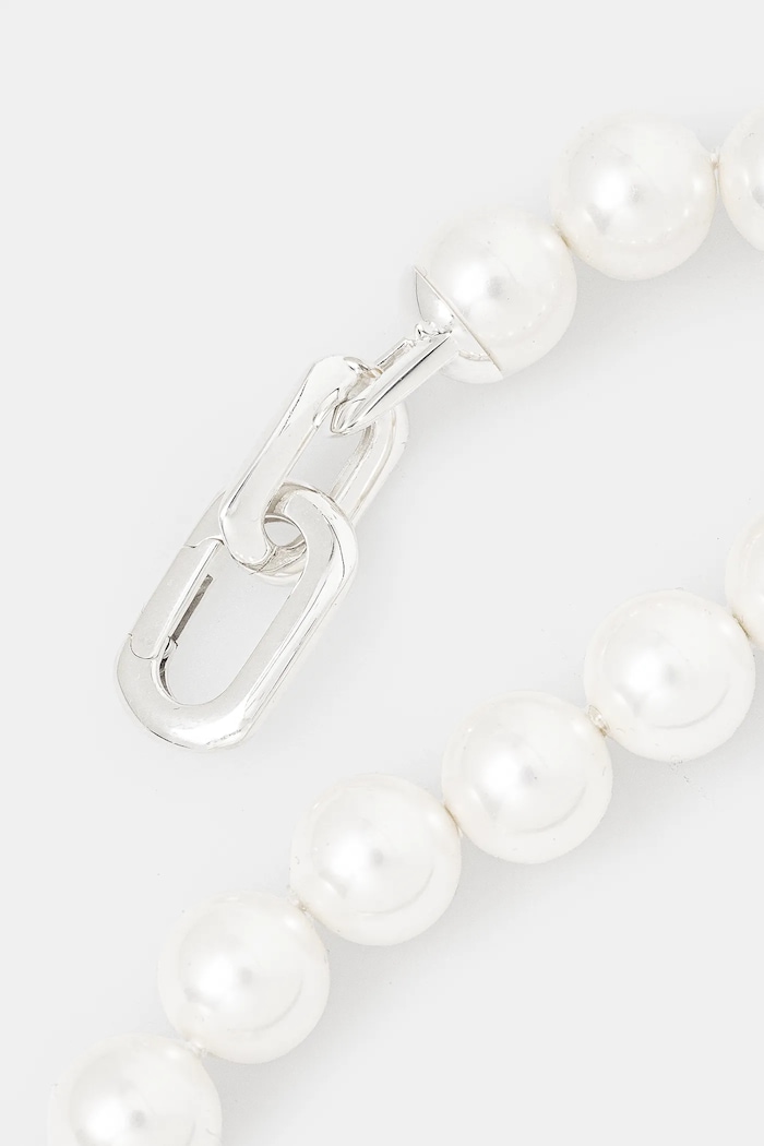 Срібний браслет AMBUSH Pearl Padlock Bracelet 12115260 срібний SS25