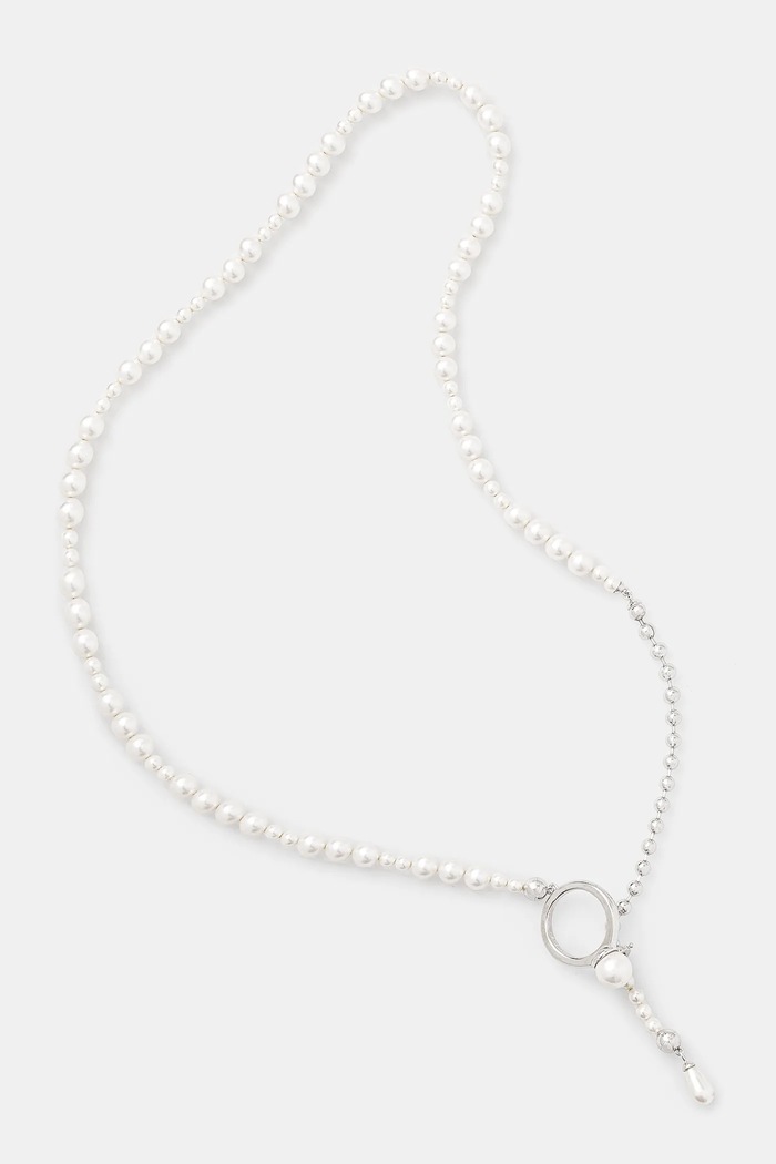 Срібне кольє AMBUSH Pearl Strand Necklace Gift Box срібний 12115268