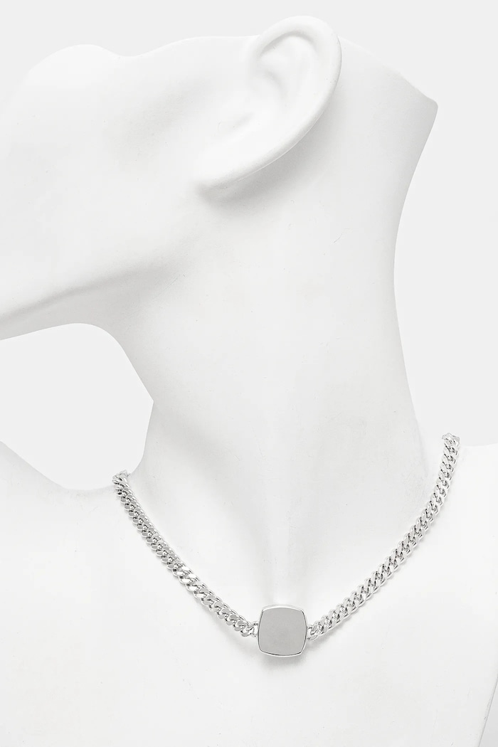 Kiegészítők Tom Wood ezüst nyaklánc Umi Necklace 101450 ezüst