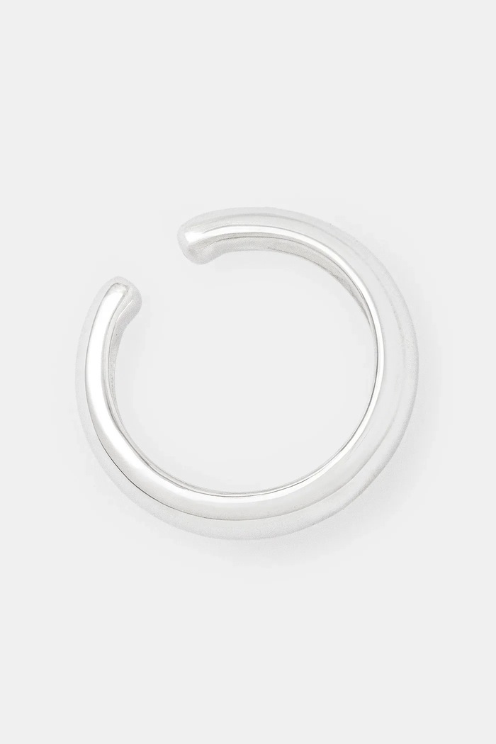 Tom Wood ezüst fülbevaló Ear Cuff Thick ezüst 100412