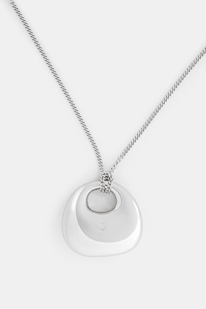 Tom Wood naszyjnik srebrny Bao Pendant 101300 srebrny SS25