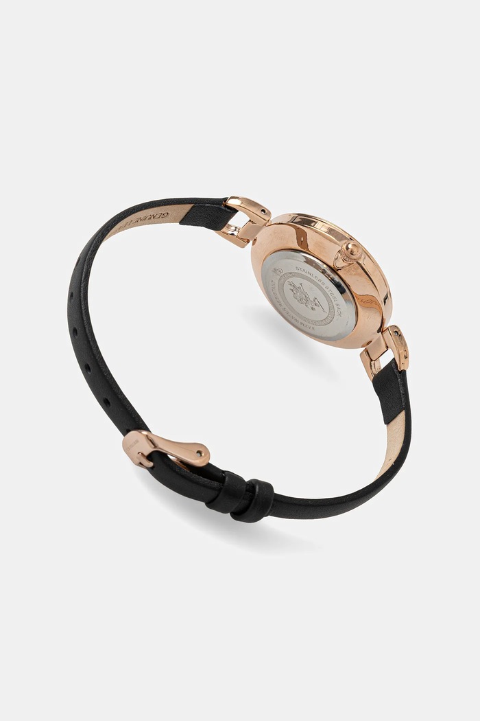 U.S. Polo Assn. Ρολόι U.S. Polo Assn. ADRIENNE USP8100BK μαύρο SS25