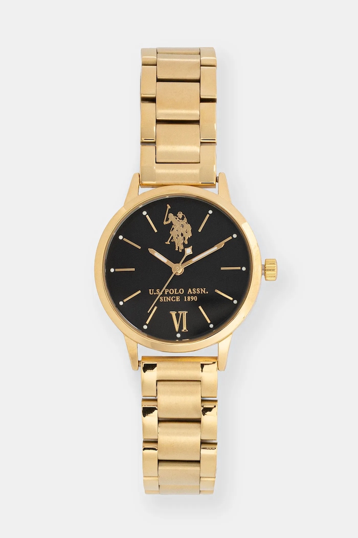 Ρολόι U.S. Polo Assn. EVELYN χρυσαφί USP5894YG