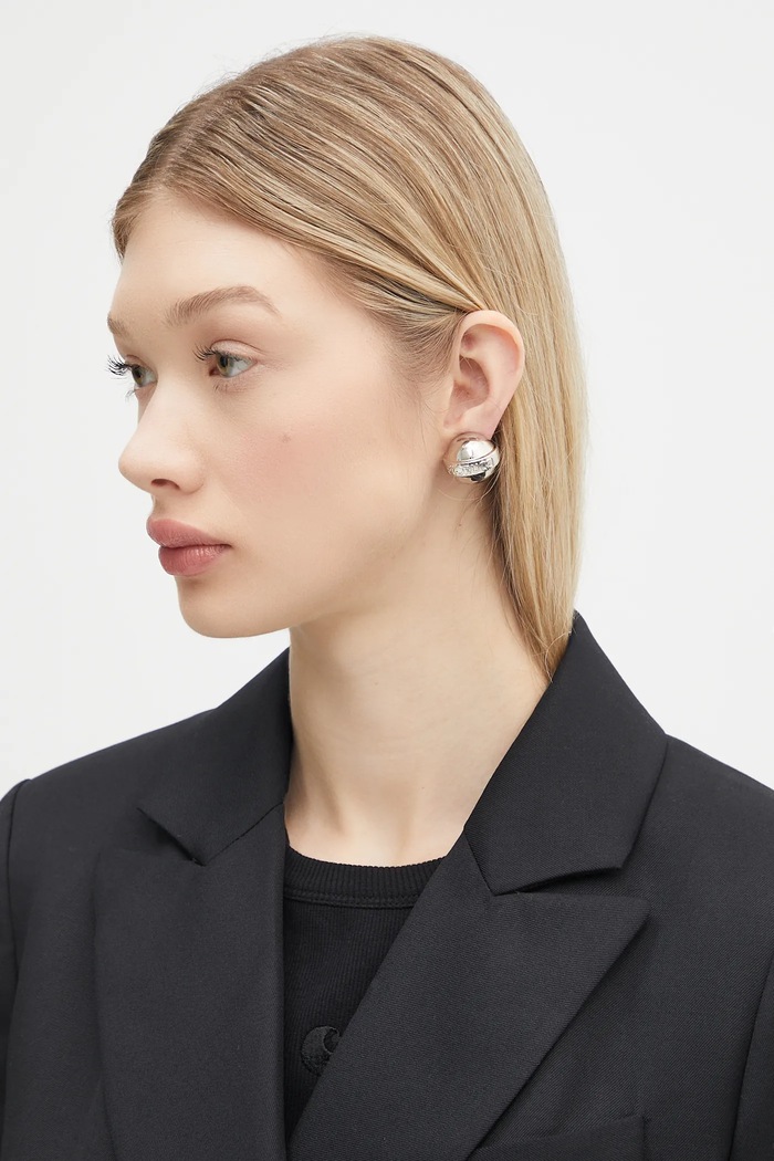 Náušnice klipsne Fiorucci Lollipop strieborná U01FMAJE145MT01GY02