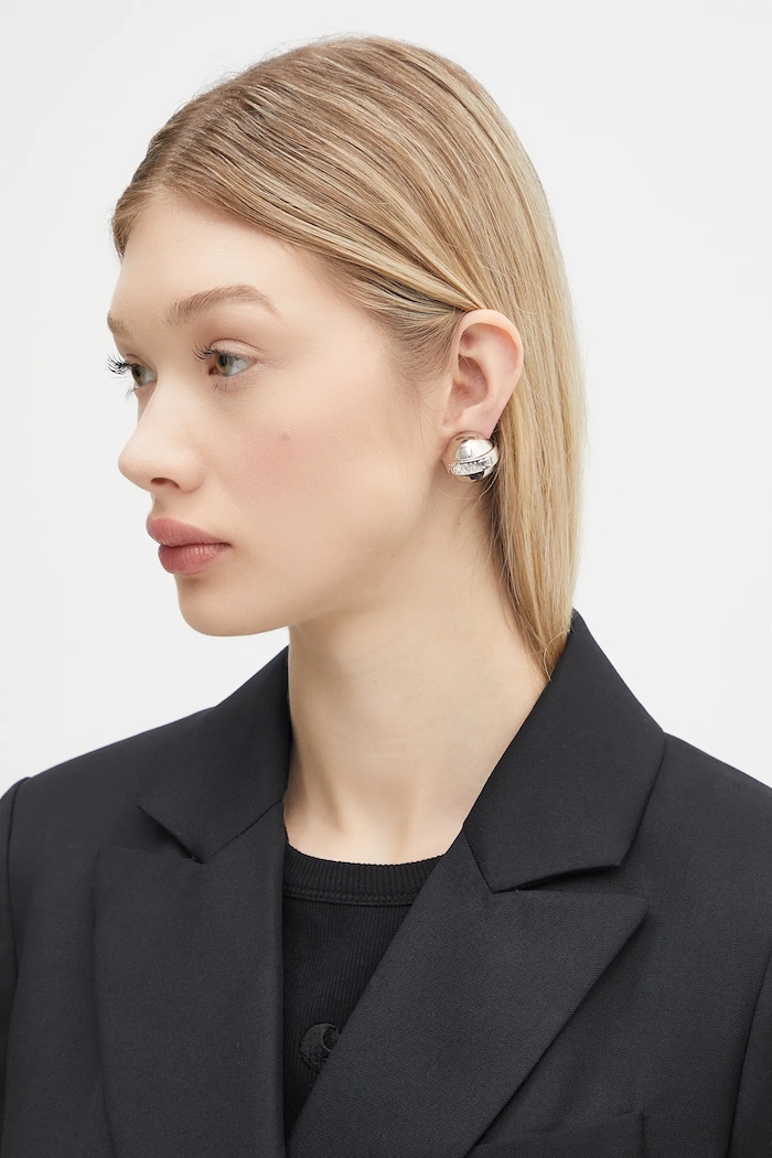 Náušnice klipsne Fiorucci Lollipop strieborná U01FMAJE145MT01GY02
