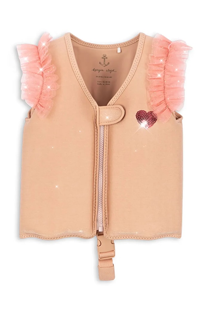 Παιδικό γιλέκο κολύμβησης Konges Sløjd GEMMA FLOAT VEST KS102923 ροζ SS25