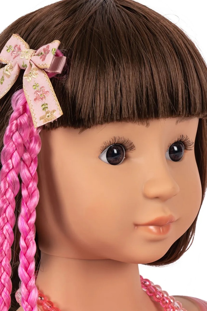 Konges Sløjd Kadeřnická sada Konges Sløjd STELLA STYLING DOLL KS102765 růžová AA00