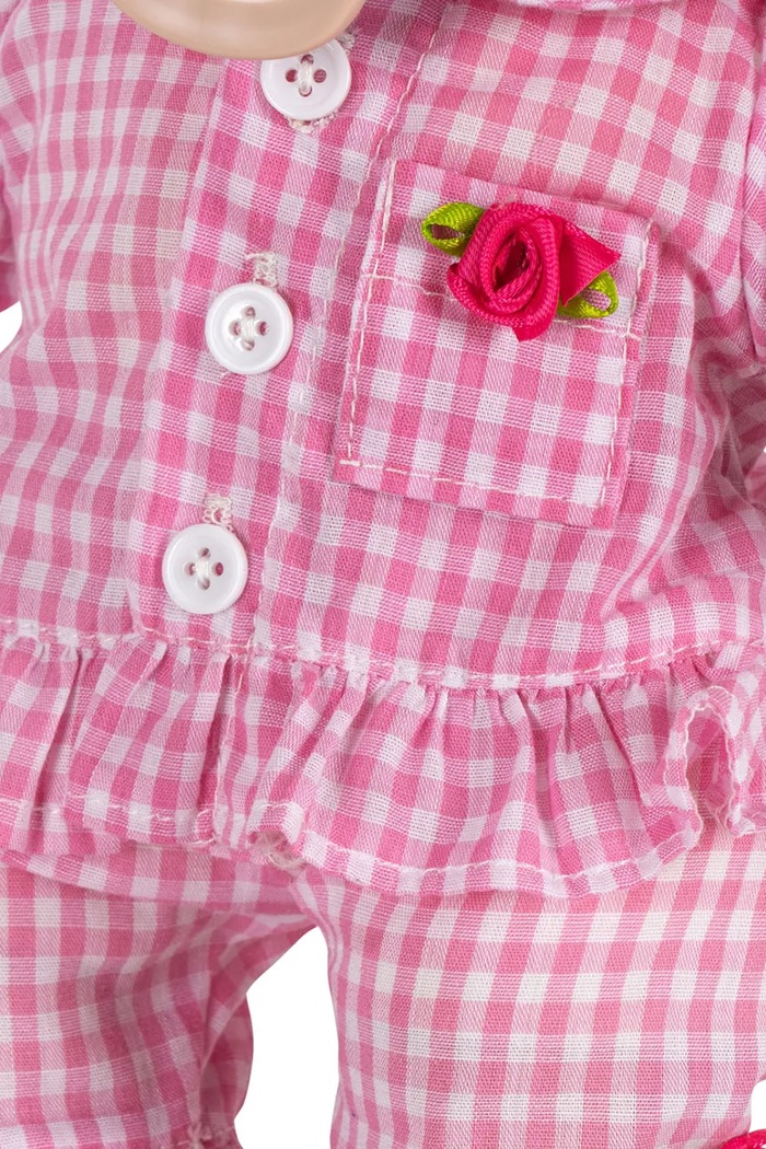 DÍVKA Panenka Konges Sløjd LULU DOLL KS102786 růžová