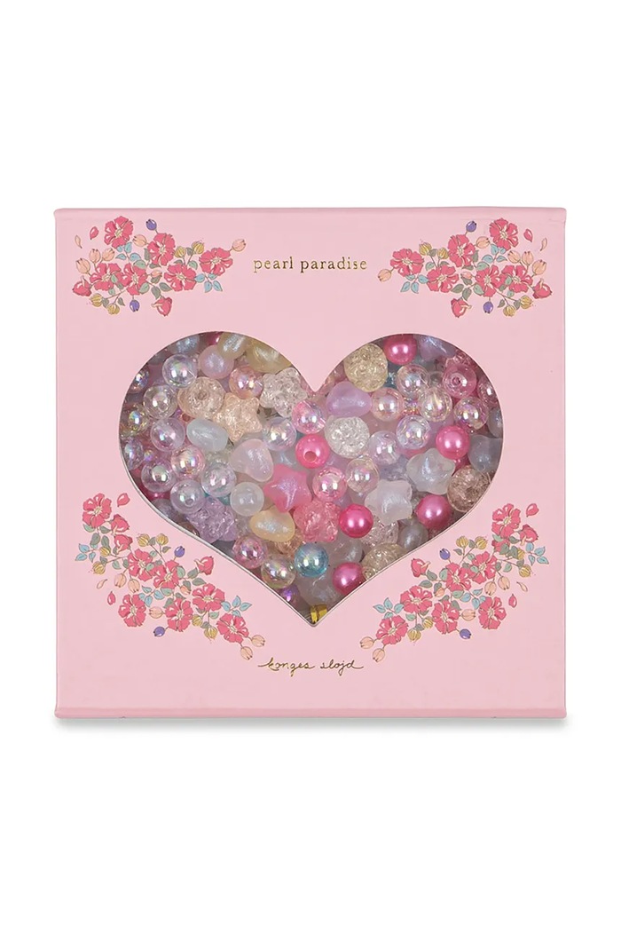 Sada korálků Konges Sløjd BOX OF PEARLS FSC KS102915 růžová SS25