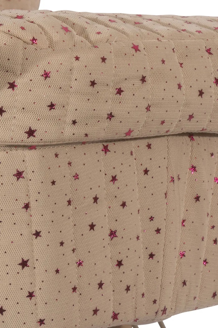 Kočárek pro panenky Konges Sløjd TULLE DOLL PRAM béžová KS102919