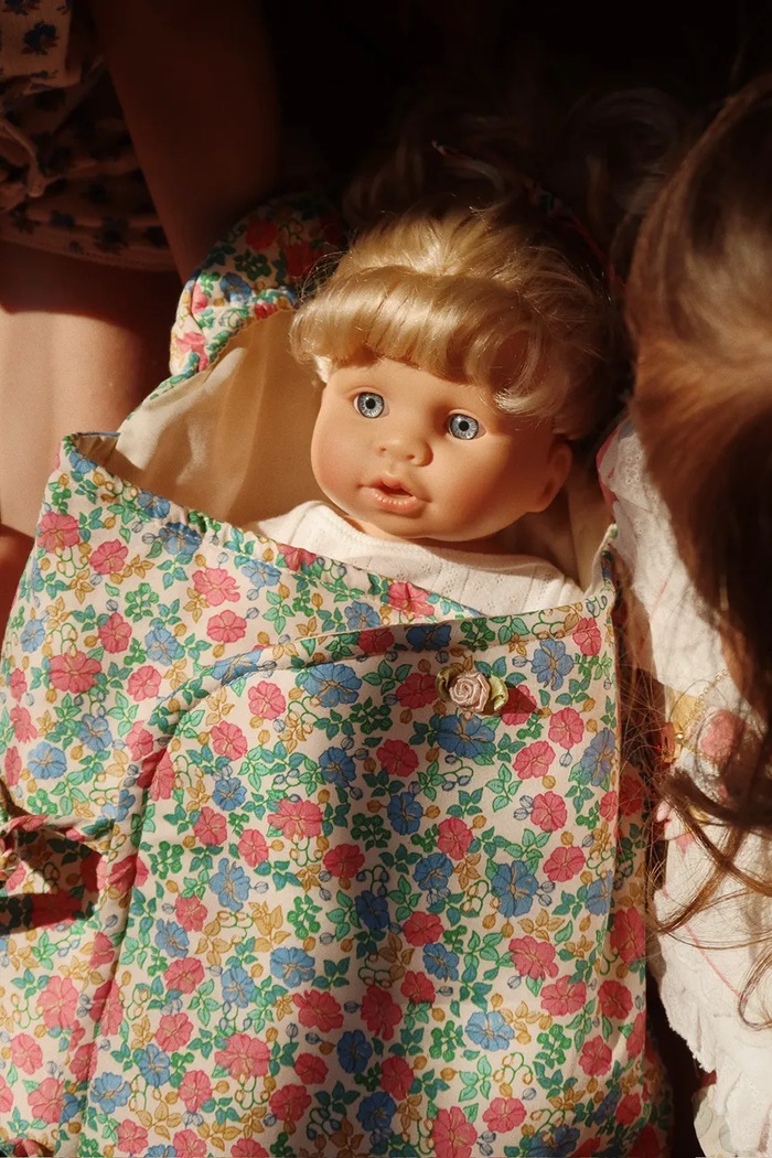 DÍVKA Panenka Konges Sløjd SALLY DOLL KS103013 růžová