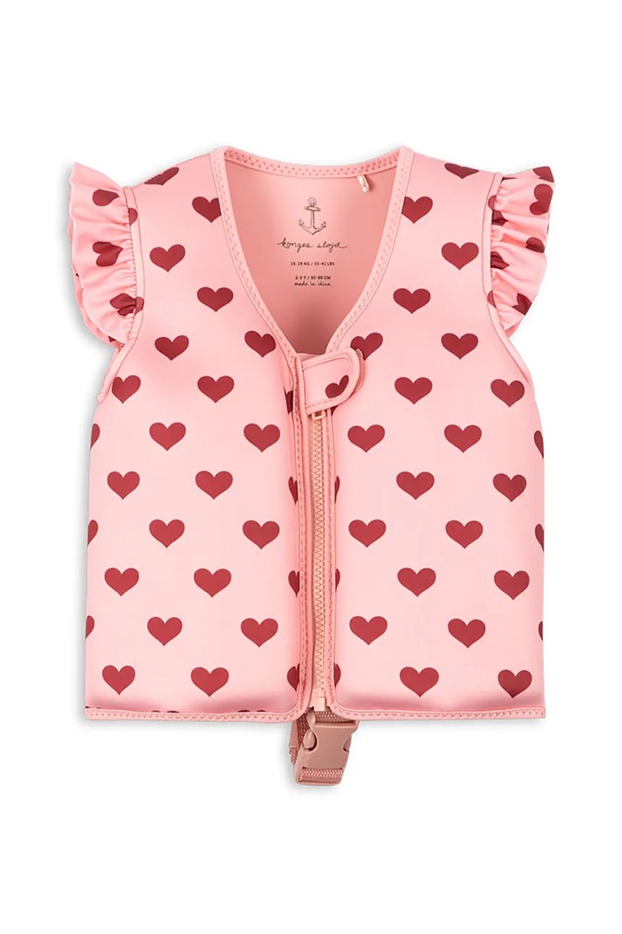 Konges Sløjd Dětská plavecká vesta Konges Sløjd AVERY SWIM VEST KS103230 růžová SS25