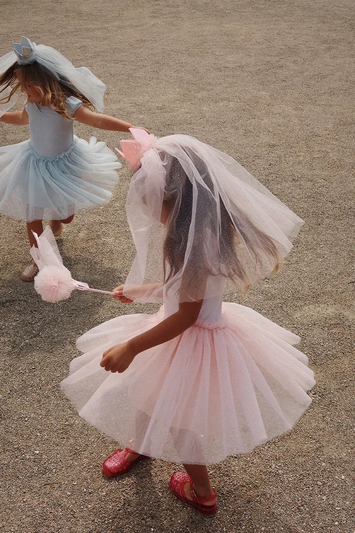 Konges Sløjd Παιδική φορεσιά Konges Sløjd PRINCESS CROWN COSTUME ροζ KS103275