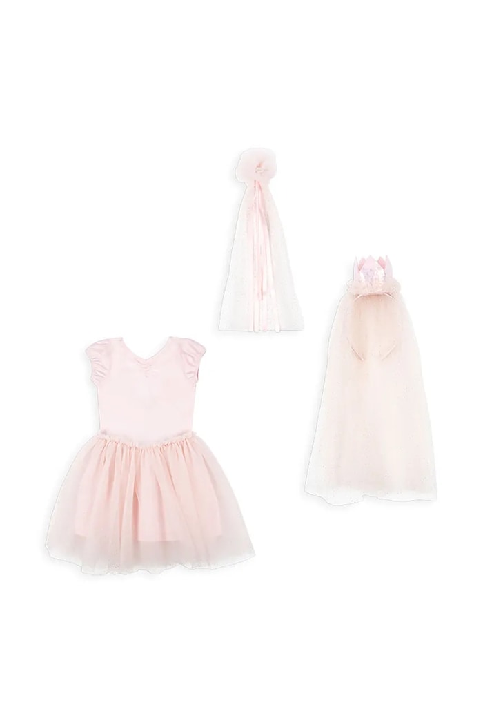 Konges Sløjd Παιδική φορεσιά Konges Sløjd PRINCESS CROWN COSTUME KS103275 ροζ SS25