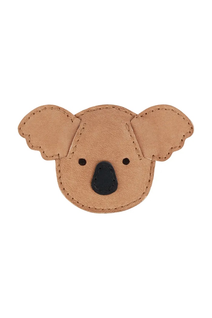 Dječja ukosnica za kosu Donsje Josy Classic Hairclip Koala 6009010 smeđa AA00