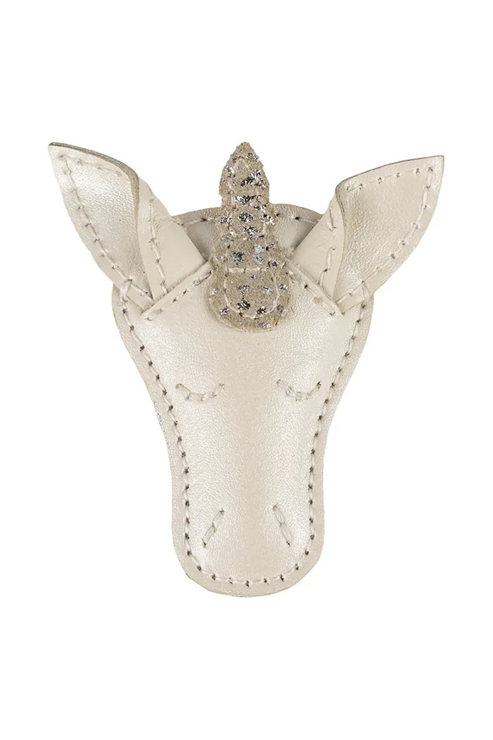 Детска шнола за коса Donsje Blinc Clip Unicorn бял 6029006