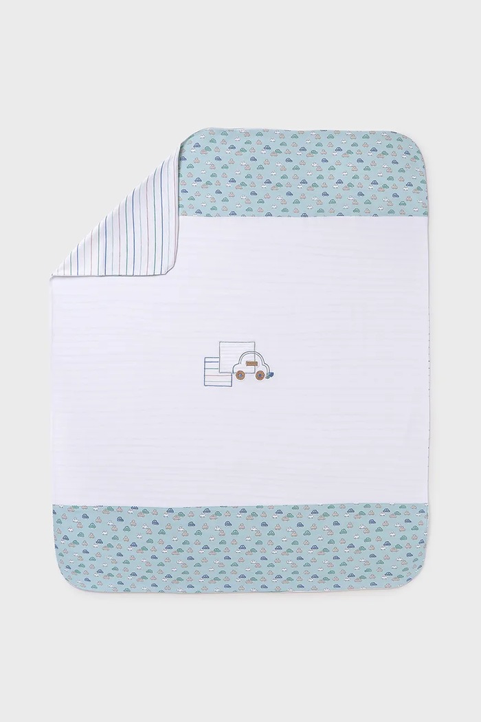 Mayoral Newborn kocyk niemowlęcy Produkt niemowlęcy turkusowy 9861.1B.Newborn.PPYH