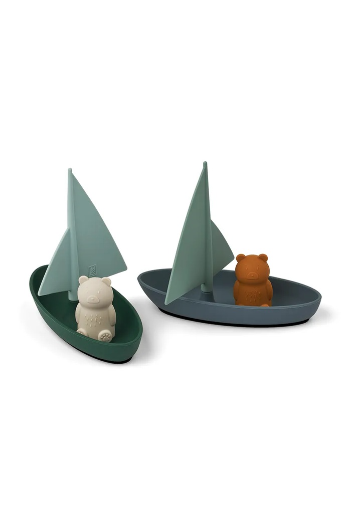 Hračky do vany Liewood Ensley Boats 2-Pack 2-pack tyrkysová LW18865