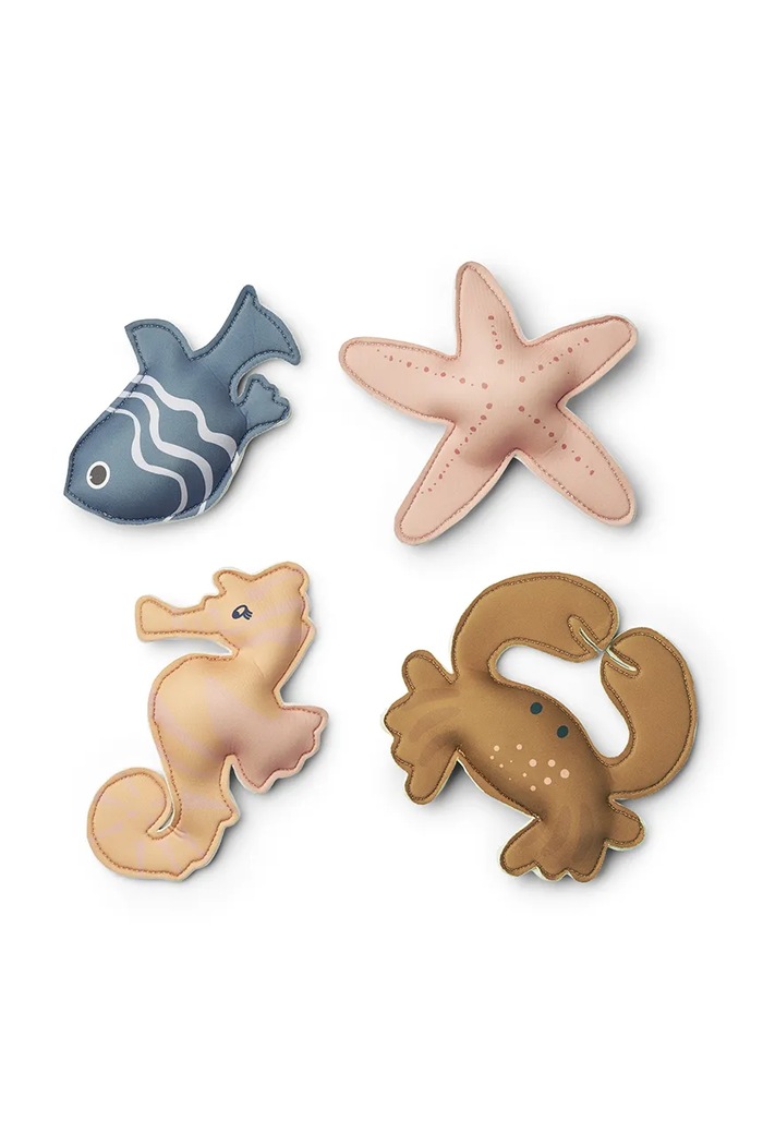 Hračky do vody Liewood Dion Sea Creature Diving Toys 4-Pack 4-pack vícebarevná LW19609