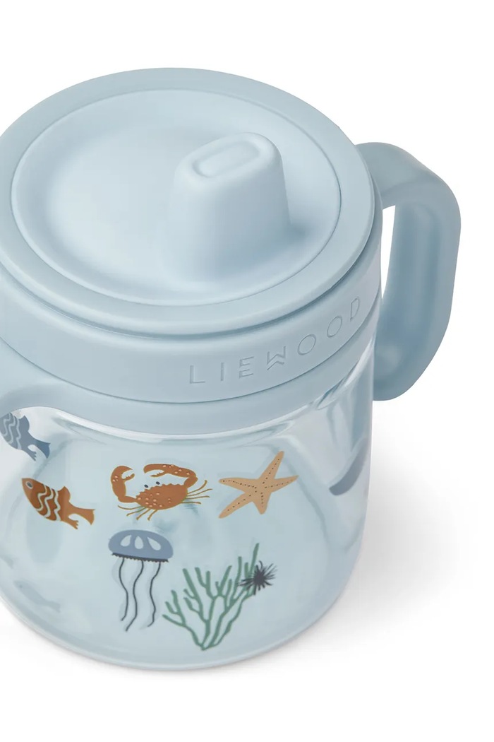 Chłopiec Liewood kubek dla dzieci Kylo Tritan Sippy Cup 280ml LW19684 niebieski